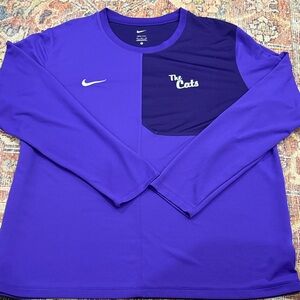 Nike Purple Crew Neck Sports Top